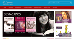 Desktop Screenshot of edicioneslibertador.com.ar